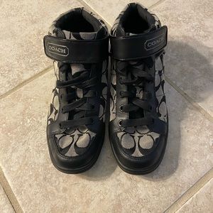 High top coach shoes